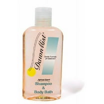 DawnMist Shampoo and Body Wash, 4 oz. Flip Top Bottle, Apricot Scent, 96 Count