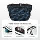 thumbnail image 5 of Fotbe Blue Sports Car Cangurera Cuadrada con Estampado de Doble Capa, Bolsa de Cintura Ajustable Mini para Hombres y Mujeres, 5 of 9