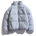 thumbnail image 2 of Abrigo de invierno 2023, Parkas cálidas para hombre, ropa de calle, abrigos de algodón, chaquetas delgadas para hombre, abrigo acolchado a prueba de viento, ropa para hombre, triangulación de envíos Tan Jianjun unisex, 2 of 2