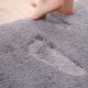 thumbnail image 3 of Alfombra de baño de poliéster Alfombra de baño absorbente Alfombra de felpa Felpudo de inodoro (40x60cm) Likrtyny Libre de BPA, 3 of 9
