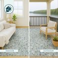thumbnail image 5 of Addison Rugs Chantille Indoor/Outdoor Transitional Modern Sky Machine Washable Rectangle Rug, 9' x 12', 5 of 10