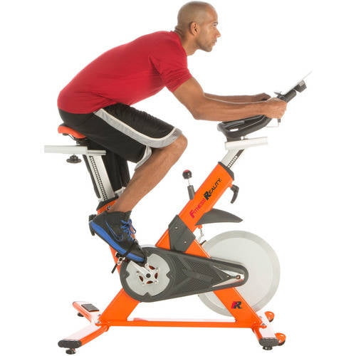 FITNESS REALITY X Class 710 Indoor Training Cycle Exercise Bike with Hybrid Pedals Walmart