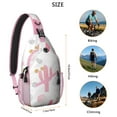 thumbnail image 5 of Sling Backpack Cactus Hiking Sling Backpack Backpack Purse for Men Women, 5 of 6
