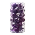 thumbnail image 3 of Leodye 30 PCS Christmas Balls Ornaments, Shatterproof Xmas Tree Decorations, Tree Hanging Ball Muti-Color Christmas Ball Ornament Set for Party Decoration Perfect Super Bulbs, 3 of 7