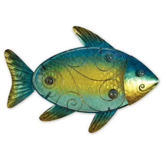 Sunset Vista Designs 084332 - Fish Wall Decor 12" (93116) Wall Decor Figurines