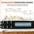 thumbnail image 4 of edx Cama con Colchón de Aire de Tamaño Twin de 18 "con Bomba Incorporada, Colchones Inflables para Acampar, Colchón Interior, Cama de Aire para Invitados, 4 of 8