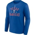 thumbnail image 2 of Men's Majestic Royal Texas Rangers High Praise Long Sleeve T-Shirt, 2 of 3