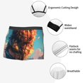 thumbnail image 2 of JUNZAN Colorful Cloud Shepherd Dog Mens Underwear Boxer Briefs for Men’s - Large, 2 of 5
