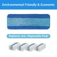 thumbnail image 4 of 3 Pack Microfiber Mop Pads for Microfiber Cleaning Pad Compatible with Mop for Hardwood Floor Cleaner, 4 of 5