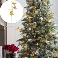 thumbnail image 2 of Glitter Butterfly Christmas Pick for Floral Arrangements, 23.6 Inch 3D Butterfly Spray Branch, for Xmas Tree Sticks Table Centerpieces Vase Fillers DIY Garland Wreath Crafts,1 Pack, 2 of 3