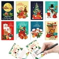 thumbnail image 6 of Clearance&nbsp;Sale!! 80 Pcs Tree Christmas Cards Merry Christmas Greeting Cards Happy Holiday Notecards With Envelopes, 6 of 7