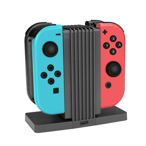 Nintendo Switch JoyCon Charger Dock Stand Holder 4 in 1 Charge