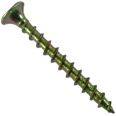 

DRYWALL Screws: YELLOW ZINC #6 x 1-5/8 (12.5 OUNCES ~171 Screws) COARSE THREAD Drywall Screws (sheetrock Screws) for gypsum board sheetrock plasterboard. Low cost all purpose wood Screws