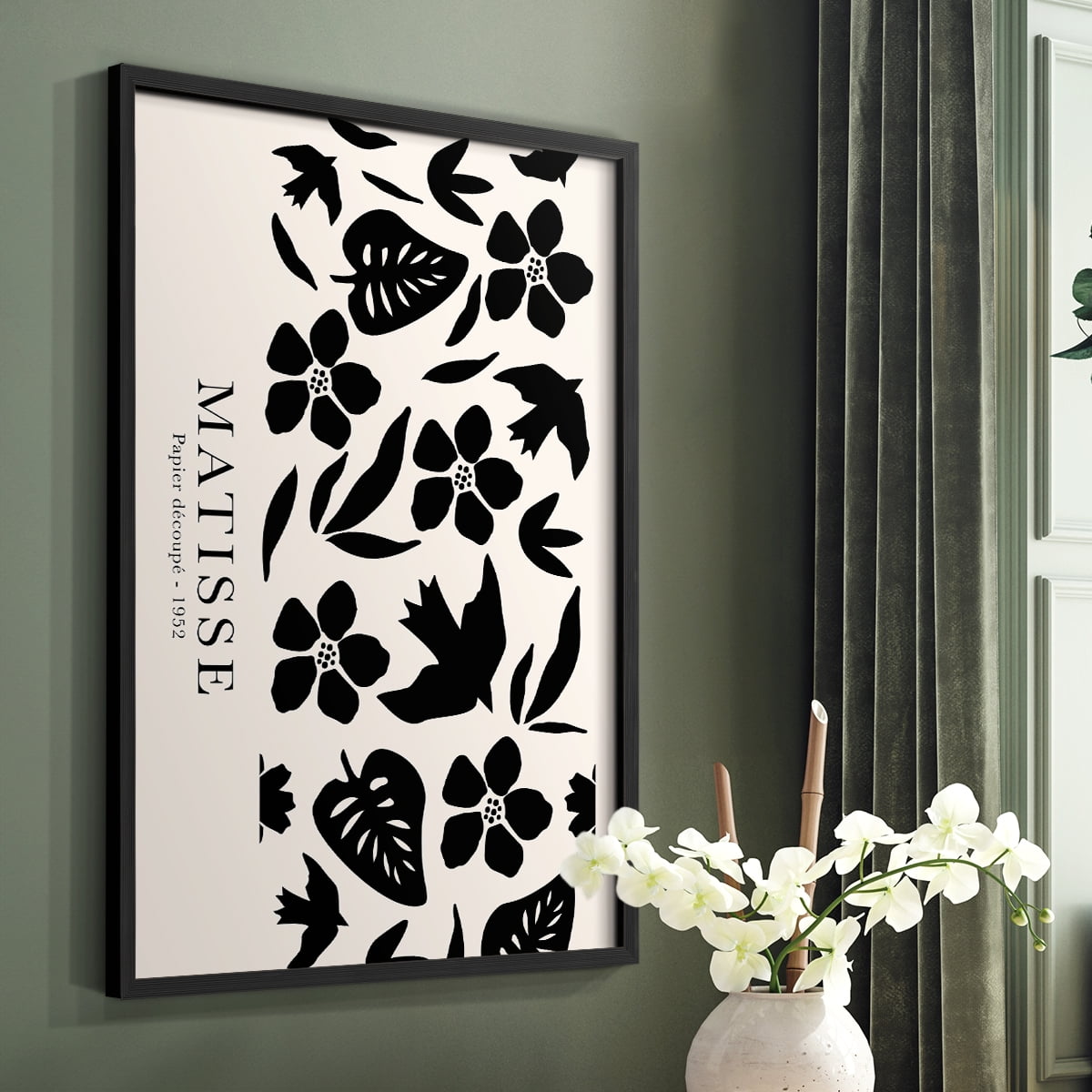 Matisse CCLXIII in Solid Wood 11 x 14 Framed Print