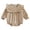 C135-Beige, variant on Staki Baby Girl Bubble Shirt Romper Outfit Long Sleeve Fall Bodysuit Top Newborn Oversized Crewneck Jumpsuit 0-18M,3-6 Months