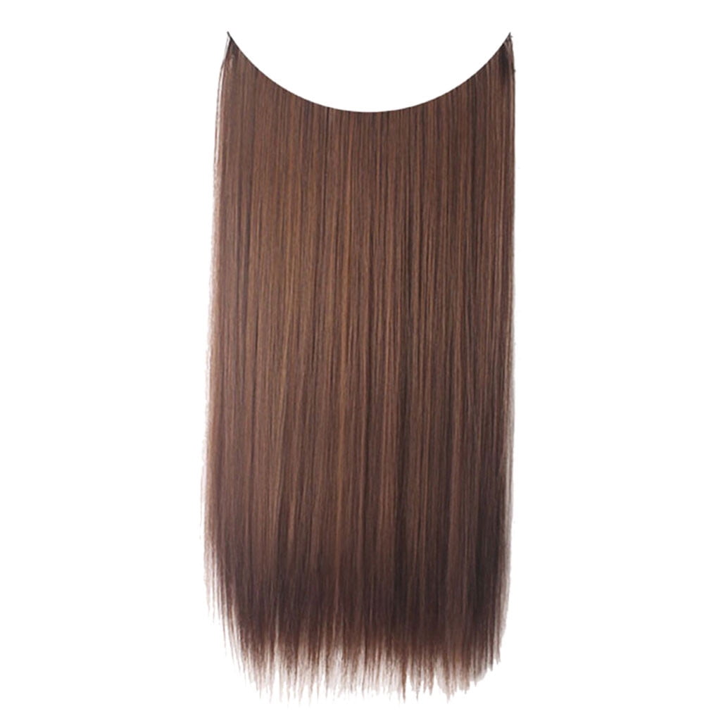 Bescita Thick Clip in Hair extensions Straight Curls Full Head Hairpiece  Clip 