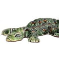 thumbnail image 2 of Tiny Green Peacock Garden Ceramic Lizard, 2 of 3