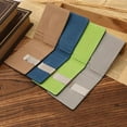 thumbnail image 3 of Flmtop Men Fashion Faux Leather Magic Credit Card ID Holder Money Clip Short Wallet, 3 of 10