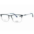 thumbnail image 1 of Flexon FLEXON E1132 410 Men's Matte Navy/Silver Frame Eyeglasses, 1 of 1