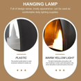 thumbnail image 3 of Festival Candle Lamp Hanging Light for Home Black Plastic Use, 3 of 5