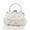 White-WH, variant on MMJ Purses for Women Rose Wristlet Evening Bridal Bag Wedding Bridesmaid Handbag 7.87x4.72x1.97in