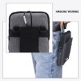 thumbnail image 2 of Lona Riñonera Color sólido Casual Gran capacidad Riñonera de viaje Bolsas para teléfono FLhrweasw Nuevo, 2 of 8