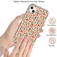 thumbnail image 2 of Christmas Element Pattern Case for iPhone 13 Mini,Aesthetic Art Design TPU Shock-proof Cover Case, 2 of 5