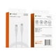 thumbnail image 3 of Cable Tipo C A Tipo C 2 Metros Carga Rápida 2.4a U-volt, 3 of 5