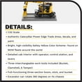 thumbnail image 4 of CAT Caterpillar M323F Railroad Wheeled Excavator w/Operator & 3 Work Tools Safety Yellow Ver. 1/50 Model by Diecast Masters, 4 of 9