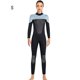 thumbnail image 3 of Greeniant Trajes de buceo traje de neopreno térmico de una pieza de manga larga cálido traje de baño de Surf impermeable ropa de surf profesional Deportes acuáticos Mujer Gris Claro S Greeniant OD020685-20, 3 of 6