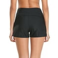 thumbnail image 6 of RELLECIGA Women's High Waisted Swim Shorts with Pockets UV Sun Protection 3 inches Board Shorts Swimwear Bathing Suit, 6 of 9