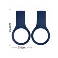 thumbnail image 2 of Funda de silicona Cubierta del panel exterior de auriculares antirrayas para Beats Solo 4 (azul), 2 of 9