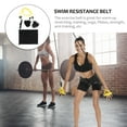 thumbnail image 2 of Miangastore Swimming Aquatic Resistance Belt Yellow 1Set 67X5.9X0.4In TPE, 2 of 9