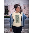 thumbnail image 2 of Chinoiserie Patina I T-Shirt Women -Naomi McCavitt Designs, Female Large, 2 of 4