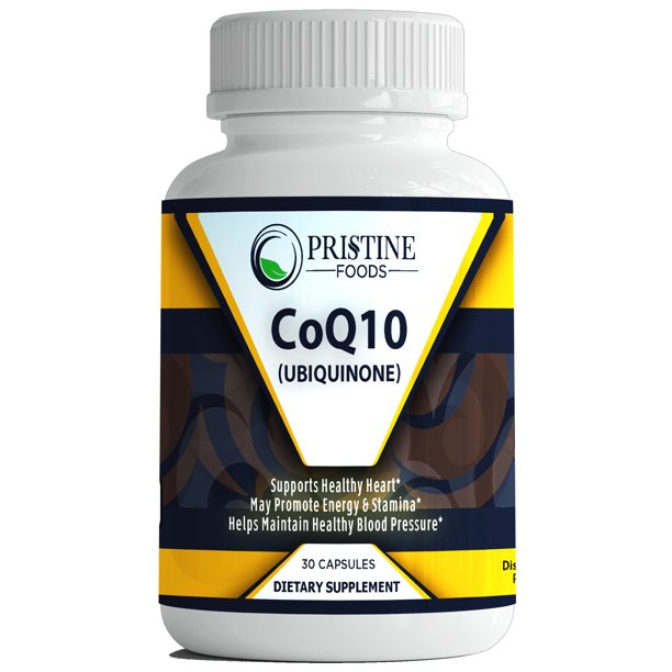 Pristine Premium CoQ10 Supplements 200mg/serving for Cardiovascular