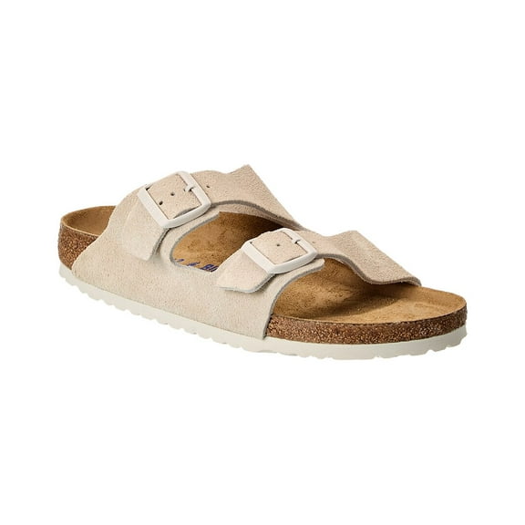 Birkenstock Arizona BS Narrow Suede Sandal, 45, Grey