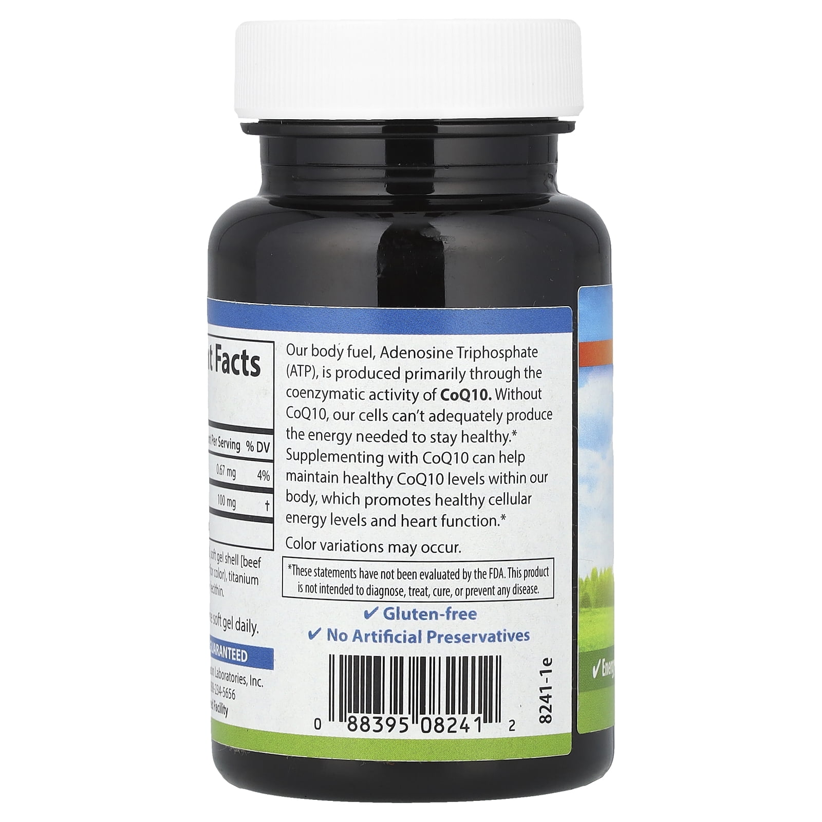 Carlson Co-Q10 100 mg  - 90 Softgels