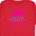 thumbnail image 4 of Inktastic Nap Queen, Crown, Stars - Pink Purple Girls Long Sleeve Toddler T-Shirt, 4 of 5
