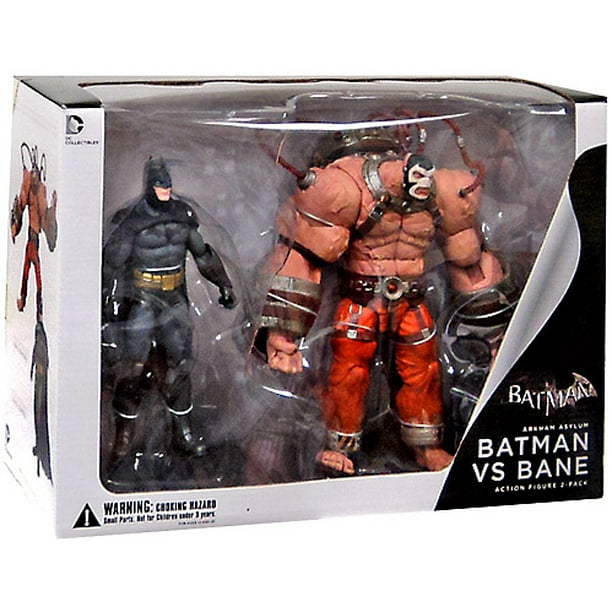 DC Collectibles Batman Arkham Asylum Bane vs. Batman Action Figure, 2