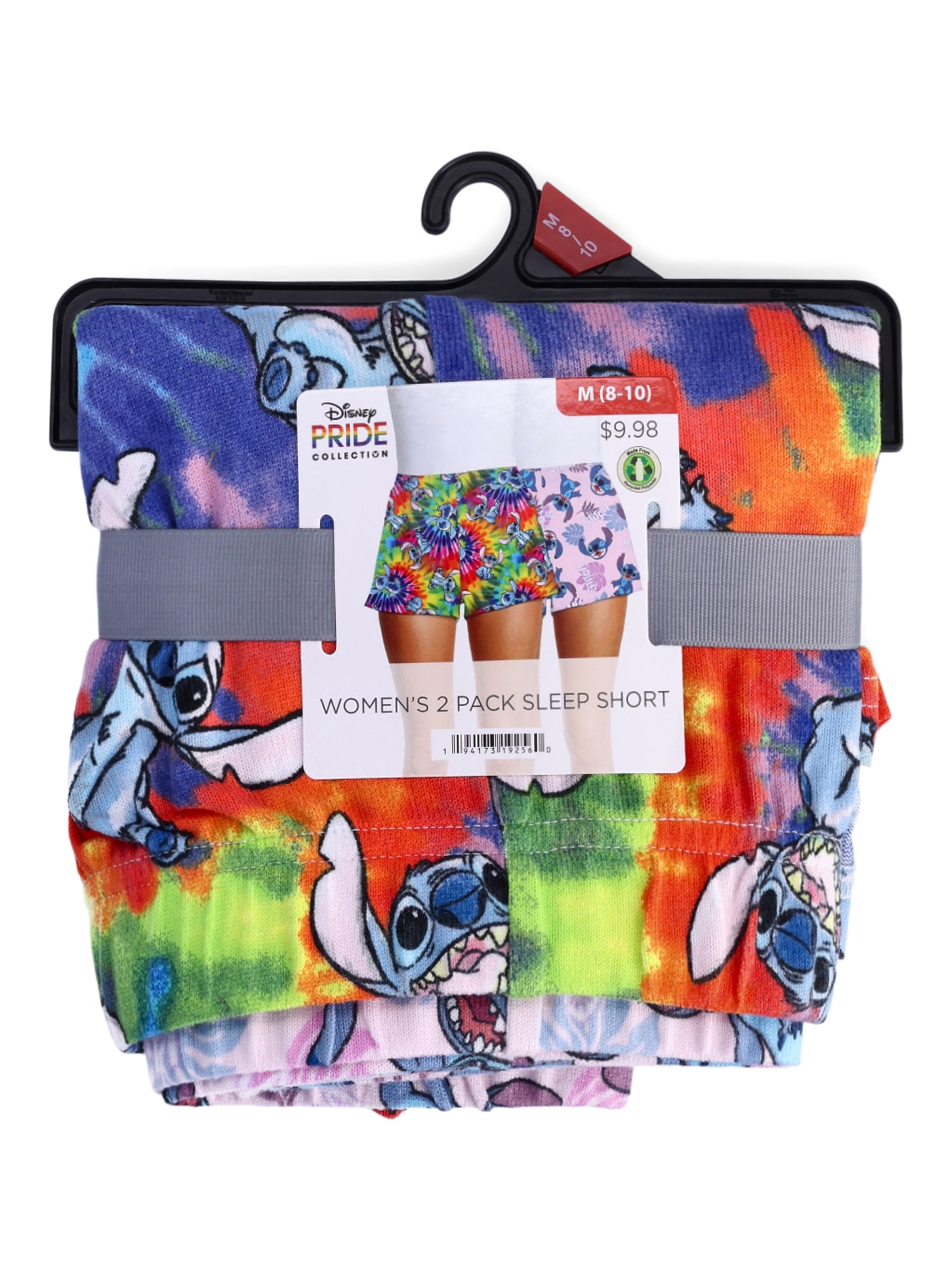 Disney Stitch Women's Print Sleep Shorts, 2-Pack, Sizes XS-3X