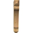 thumbnail image 2 of Ekena Millwork 6"W x 32"D x 40"H Legacy Craftsman Rough Sawn Bracket, Western Red Cedar, 2 of 4