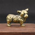 thumbnail image 3 of Figura de perro a prueba de óxido, símbolo fino de cobre, escultura de perro alegre grabada vívidamente para escritorio, 3 of 5