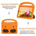 thumbnail image 3 of All-New for iPad mini 7th Generation (A17 Pro) 2024 8.3" (A2995, A2996) Case for Kids - Lightweight Shockproof Kid-Friendly Cover with Handle & Kickstand Case iPad mini 2024 - Orange, 3 of 7