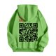 thumbnail image 4 of WILLBEST Sudaderas para Hombre y Mujer, Suéter con Capucha y Bolsillo De Manga Larga con Estampado De Coco Qr Divertido De Color Sólido para San Valentín, Otoño e Invierno Grande, 4 of 6