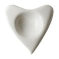 thumbnail image 1 of Leodye 1PCS Ceramic Heart-shaped Candle Holder Exquisite Design Valentine's Day Party Wedding Table Decor Romantic Gift Accessory -4.2 * 4.7 * 1.4in, 1 of 6