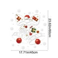 thumbnail image 2 of Tyidzon Christmas Stickers Wall Decals Stickers, Pvc Window Clings Home Decor Xmas Gifts Window Stickers for Kitchen, Living Room, Bedroom, 2 of 6