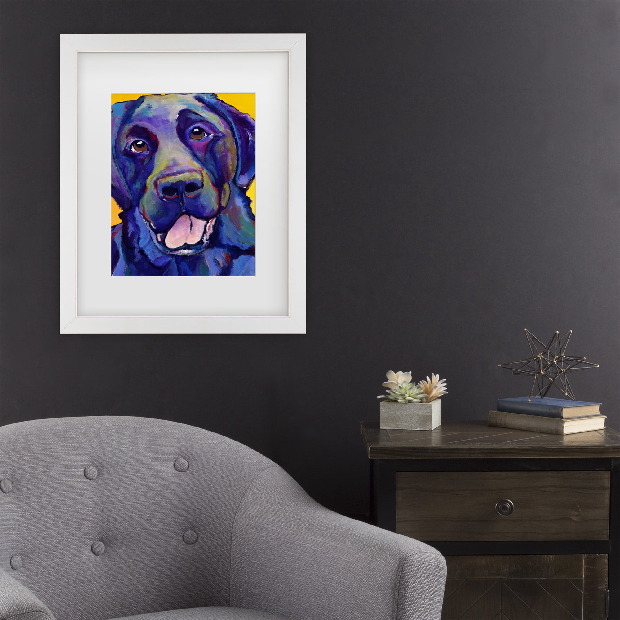 Trademark Fine Art 'Buddy' Canvas Art by Pat Saunders-White