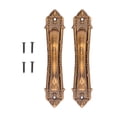thumbnail image 2 of Manija De Puerta De Granero, Manijas De Puerta De Madera Montadas En Superficie, 2 Piezas, Fáciles De Instalar Para Armarios, Estanterías De Puerta, 2 of 7