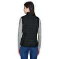 thumbnail image 2 of CORE365 CE702W Women's Prevail Packable Puffer Vest-Black-3XL, 2 of 3