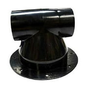 Chafee Engineering VUJB Sewer Vent Cap  Replacement Cap Eliminates Odors From RV Holding Tanks And Camper Toilets; Fits Up To 3-3/4 Inch Vent Pipe; Black